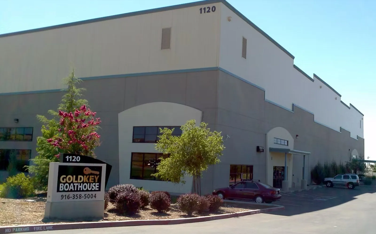 The Gold Key Boathouse facility in El Dorado Hills, California